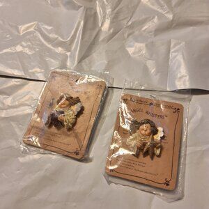 Boyds Bears Angel Whispers 2 pins